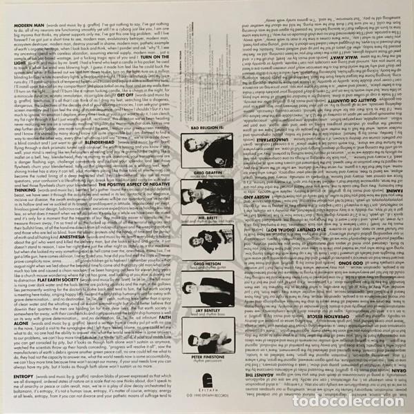 Discos de vinilo: Bad Religion &ndash; Against The Grain - Foto 4