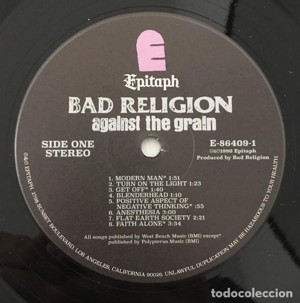 Discos de vinilo: Bad Religion &ndash; Against The Grain - Foto 5