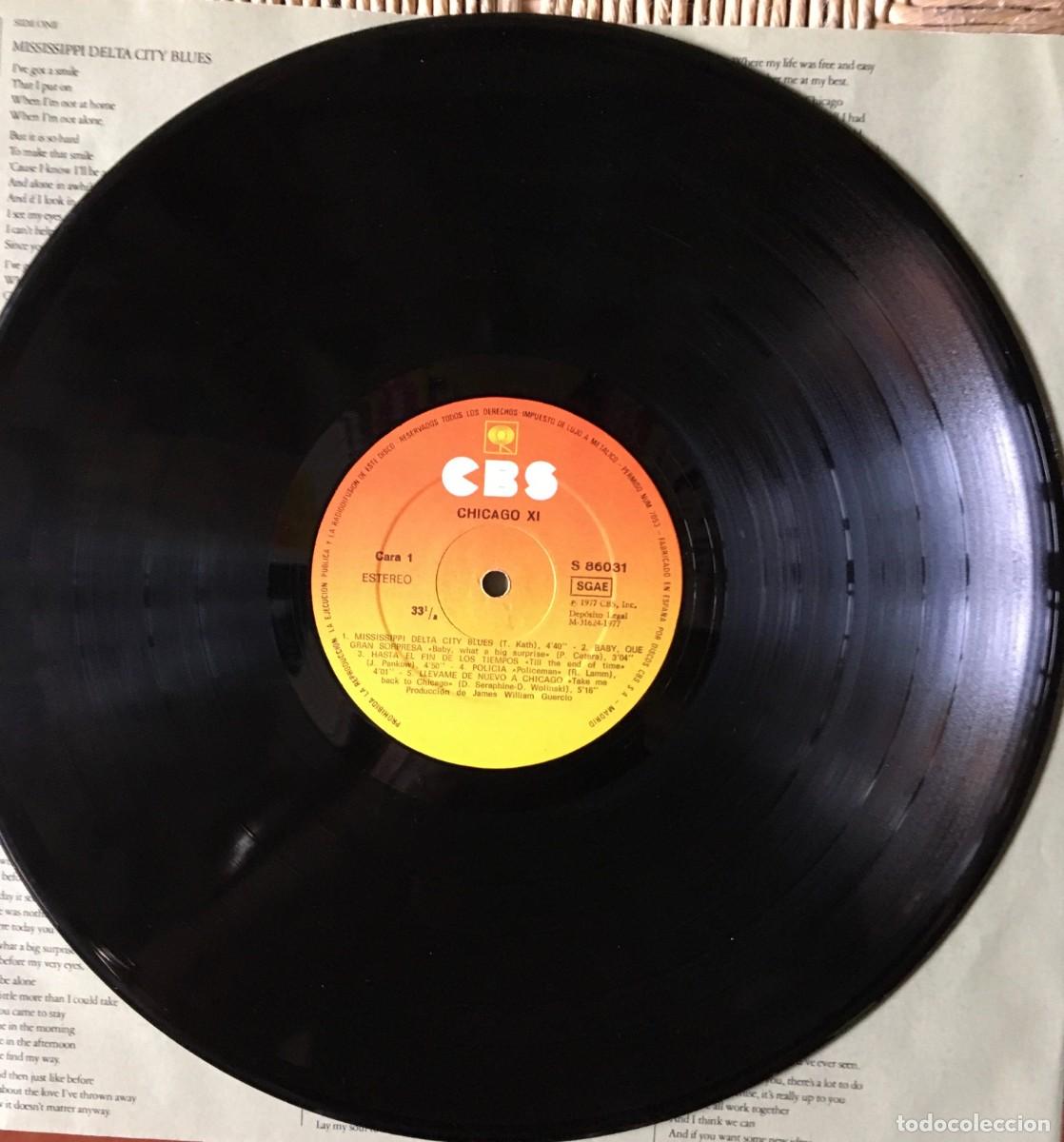 Discos de vinilo: CHICAGO - CHICAGO XI, LP edic Spain 1977 - Foto 2