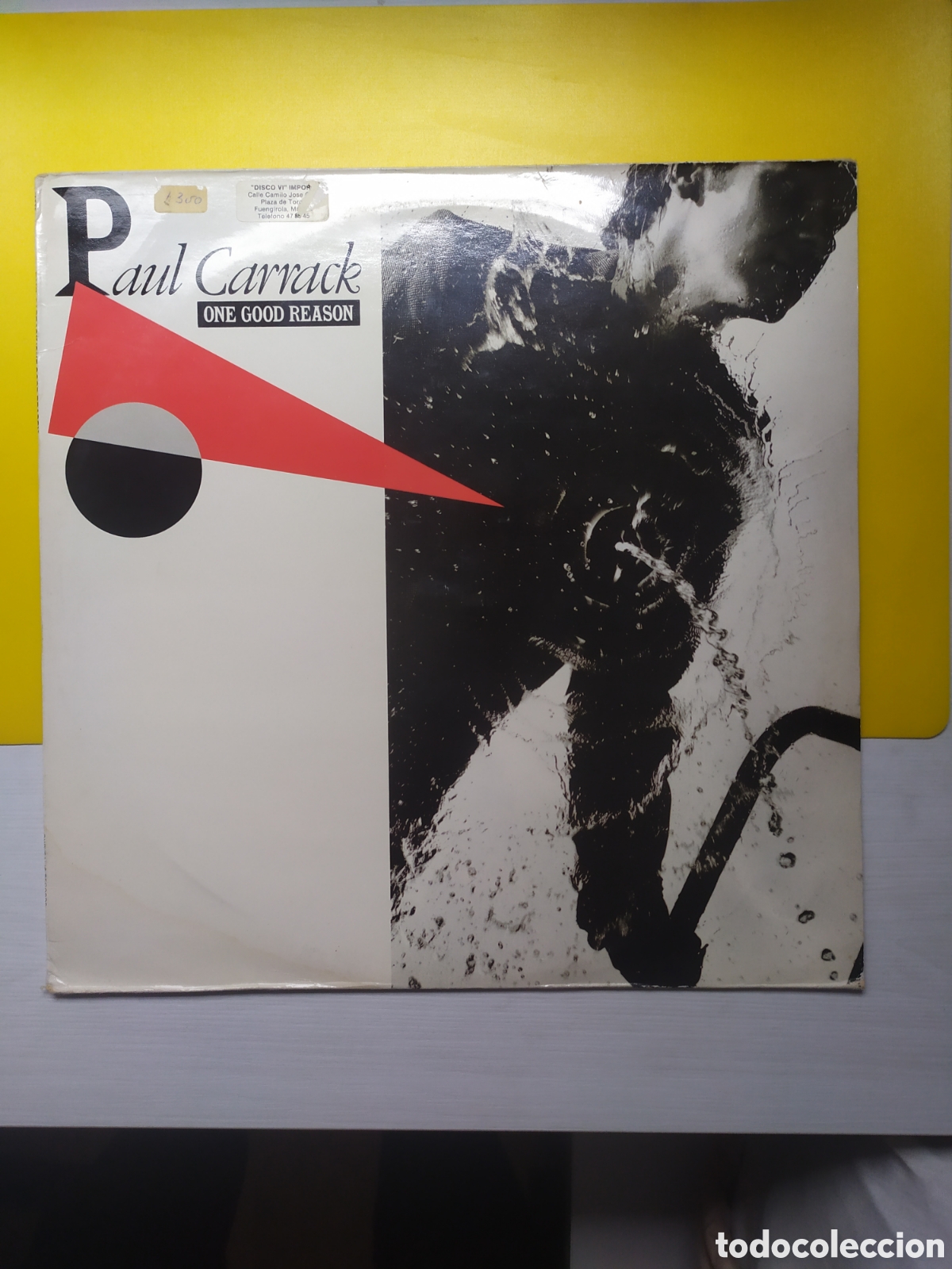 Discos de vinilo: Lp Paul Carrack.&nbsp;One Good Reason - Foto 1