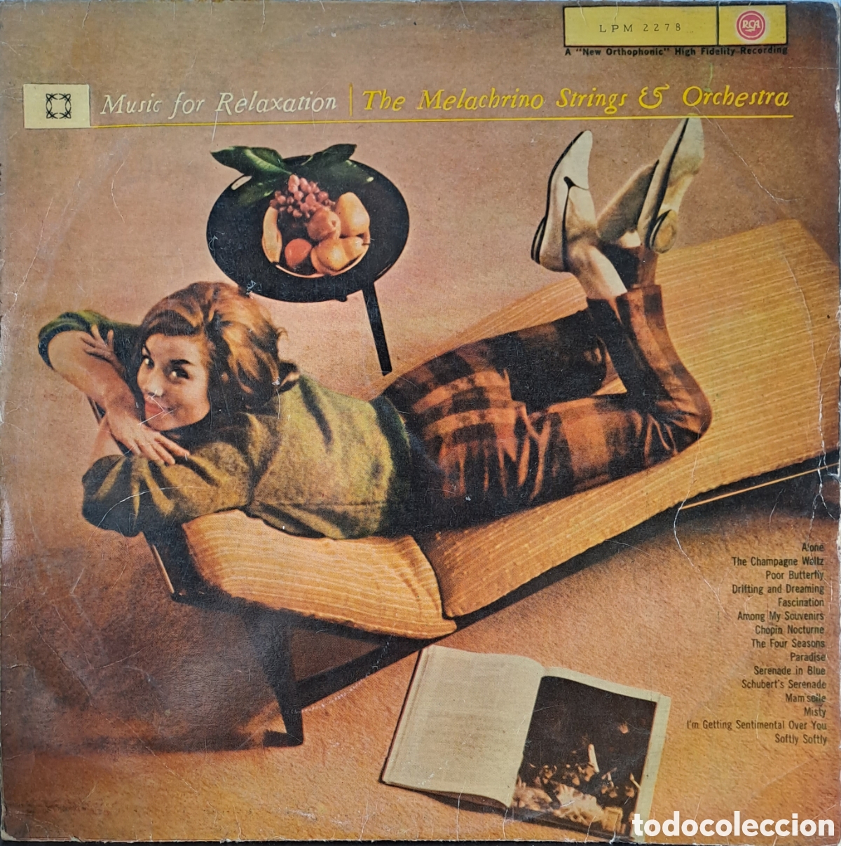 Discos de vinilo: MUSIC FOR RELAXATION. LM.1 - Foto 1