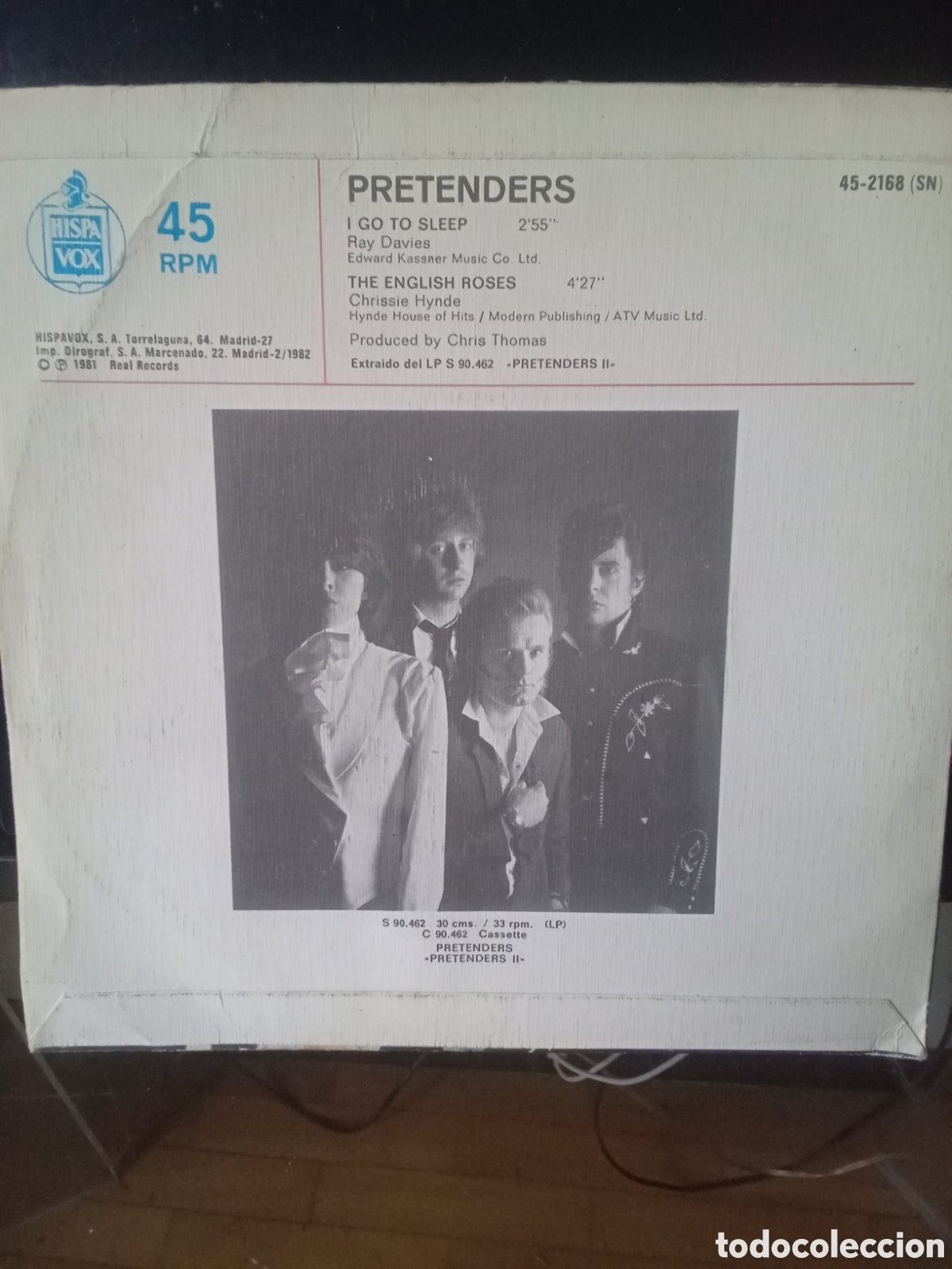 Discos de vinilo: PRETENDERS 1981 &rdquo; Single .Copia Spain - Foto 2
