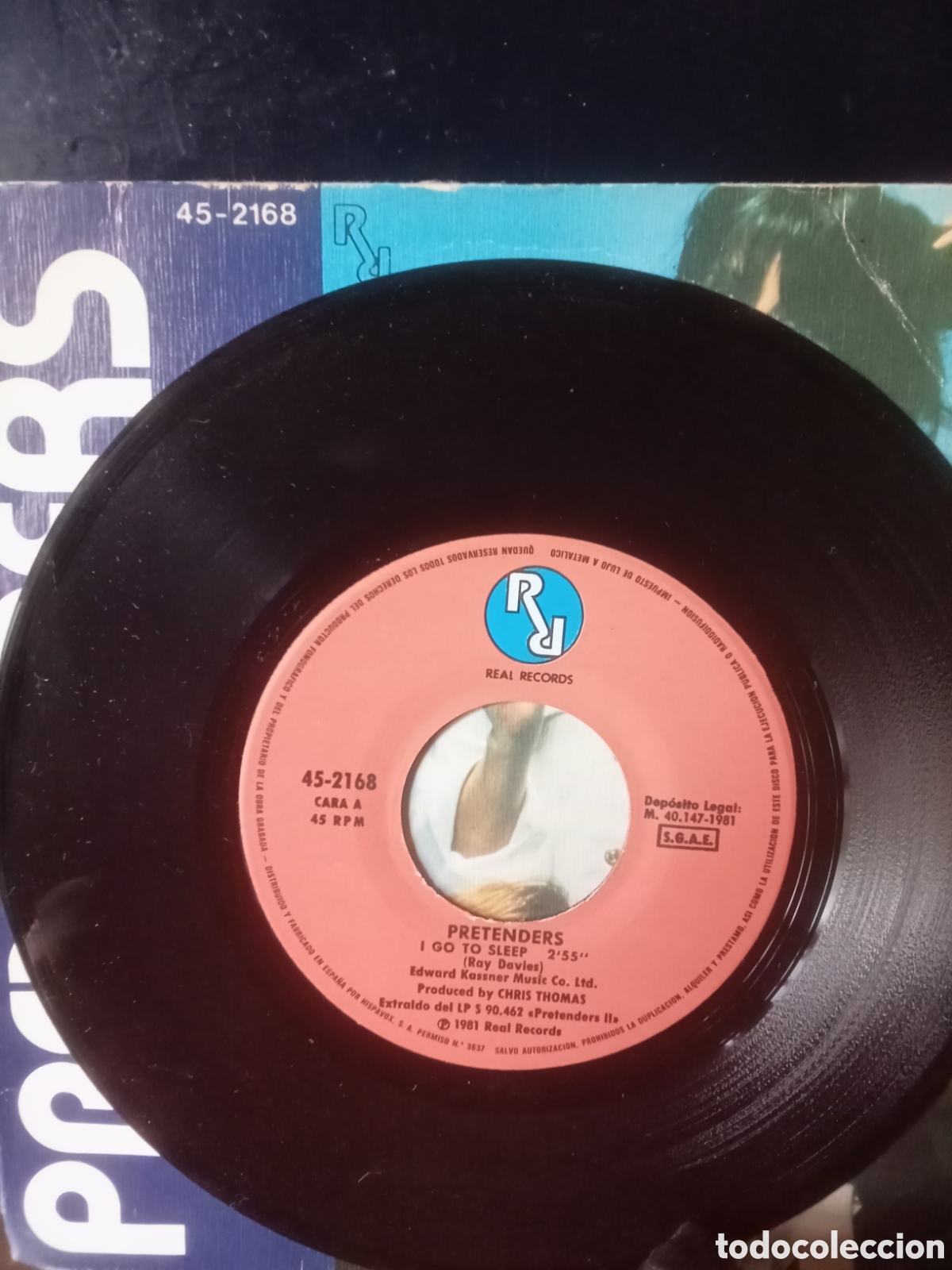 Discos de vinilo: PRETENDERS 1981 &rdquo; Single .Copia Spain - Foto 3
