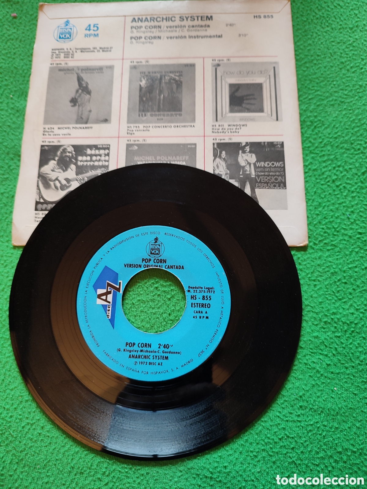 Discos de vinilo: Anarchic System - Pop Corn - Foto 2