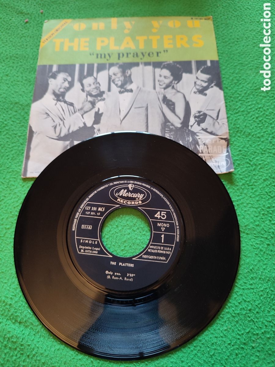 Discos de vinilo: The Platters - Only you - Foto 2
