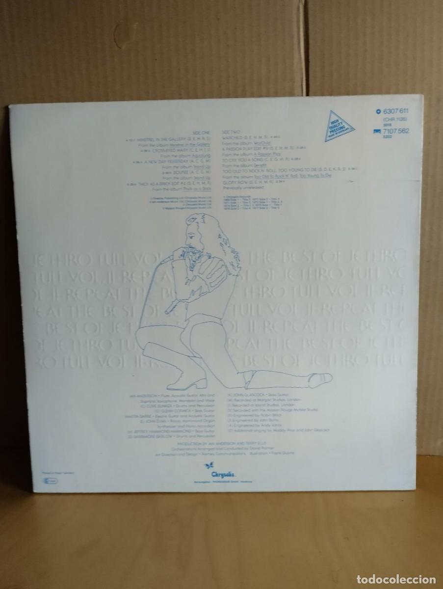 Discos de vinilo: JETHRO TULL --- REPEAT- THE BEST OF - Foto 2