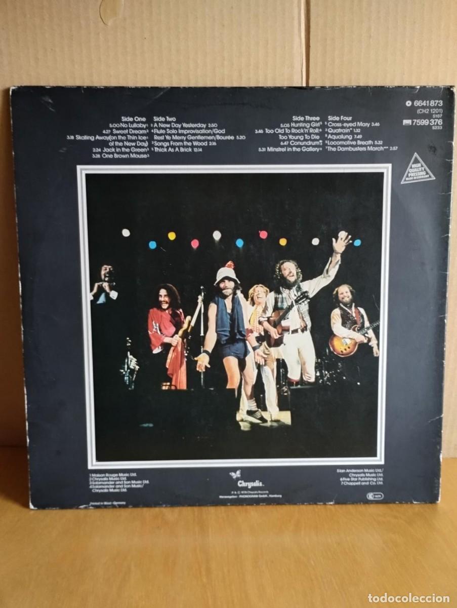 Discos de vinilo: JETHRO TULL ---- LIVE BURSTING OUT - Foto 2
