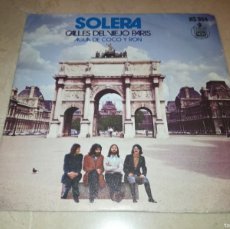 Discos de vinilo: SOLERA-CALLES DEL VIEJO PARIS-ORIGINAL 1973