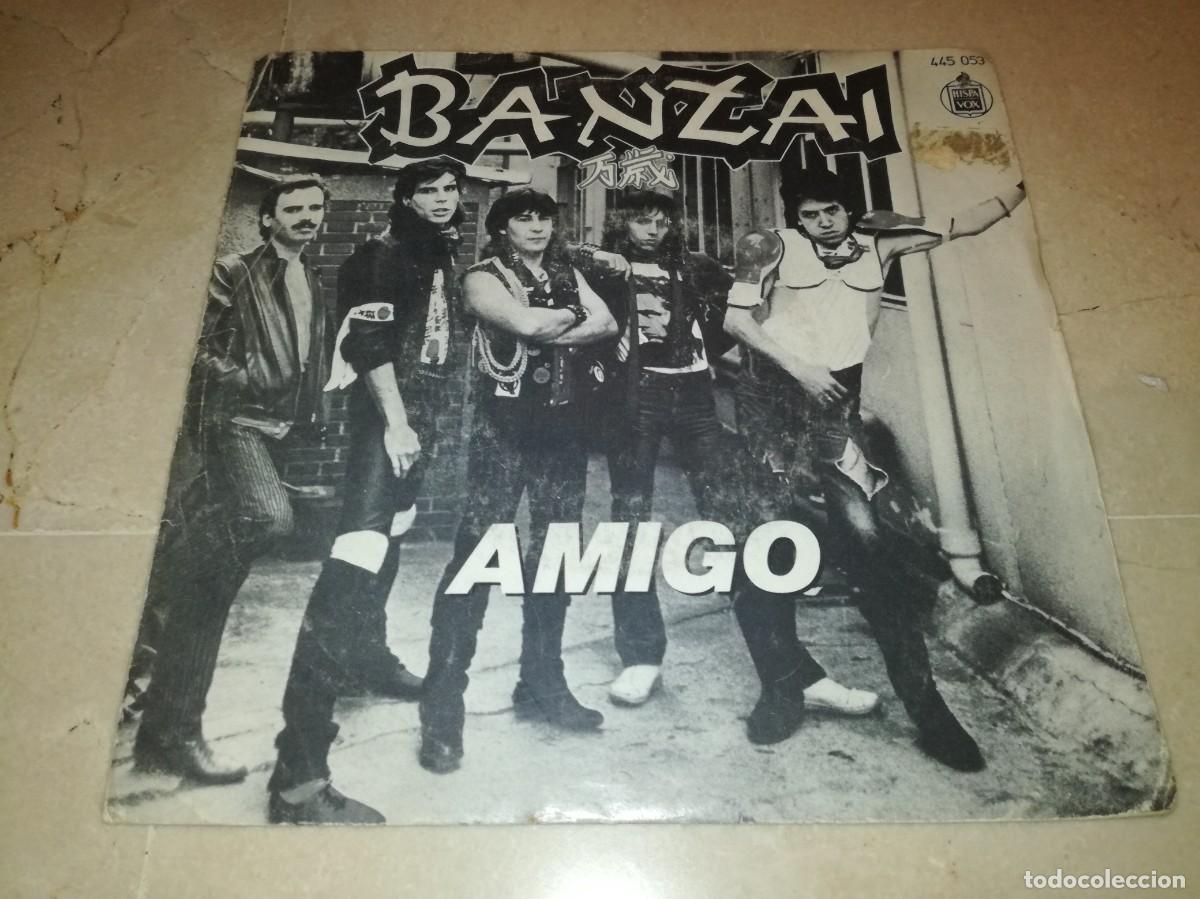 Discos de vinilo: BANZAI-AMIGO-ORIGINAL 1983 - Foto 1