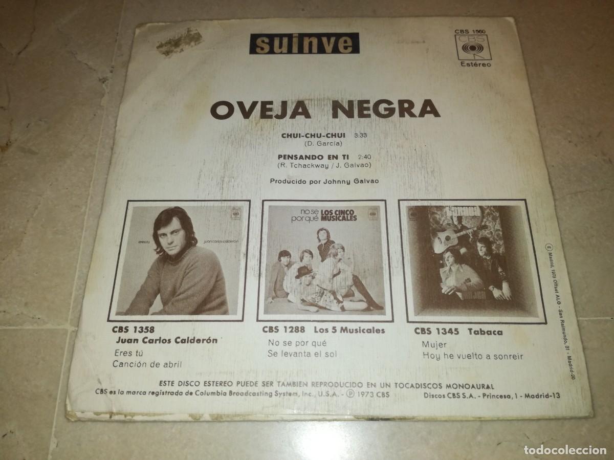 Discos de vinilo: OVEJA NEGRA-CHUI CHUI CHUI-ORIGINAL 1973 - Foto 2