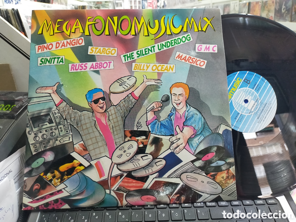 Discos de vinilo: Megafonomusicmix doble LP 1987 - Foto 1