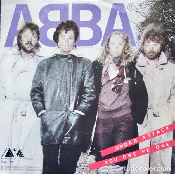 Discos de vinilo: ABBA &lrm;&ndash; Under Attack / You Owe Me One - Foto 2