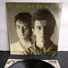 Discos de vinilo: EL ÚLTIMO DE LA FILA, COMO LA CABEZA AL SOMBRERO, SPAIN, PDI, 1988, SA.1
