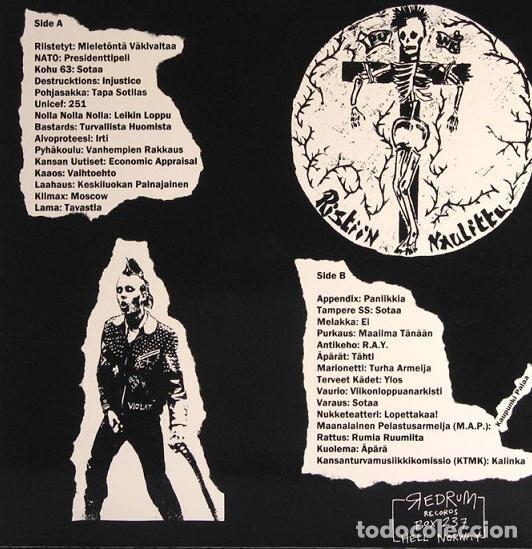 Discos de vinilo: Various &ndash; Killed By Finnish Hardcore - Foto 2