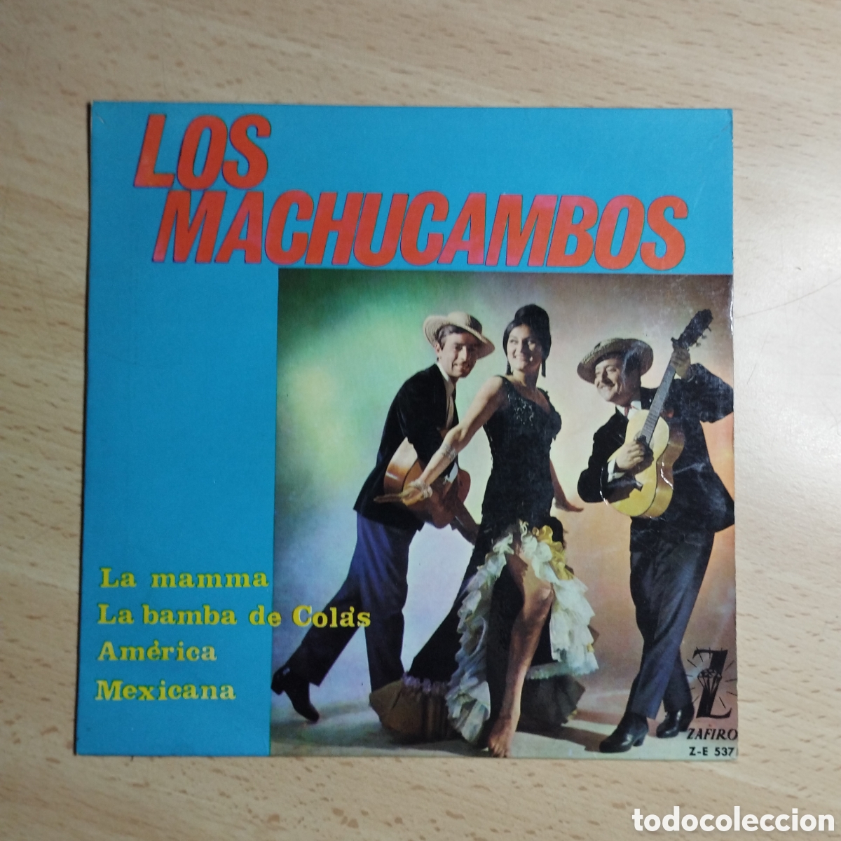 Discos de vinilo: EP 7&rdquo; Los Machucambos 1964 La mamma + 3. - Foto 1