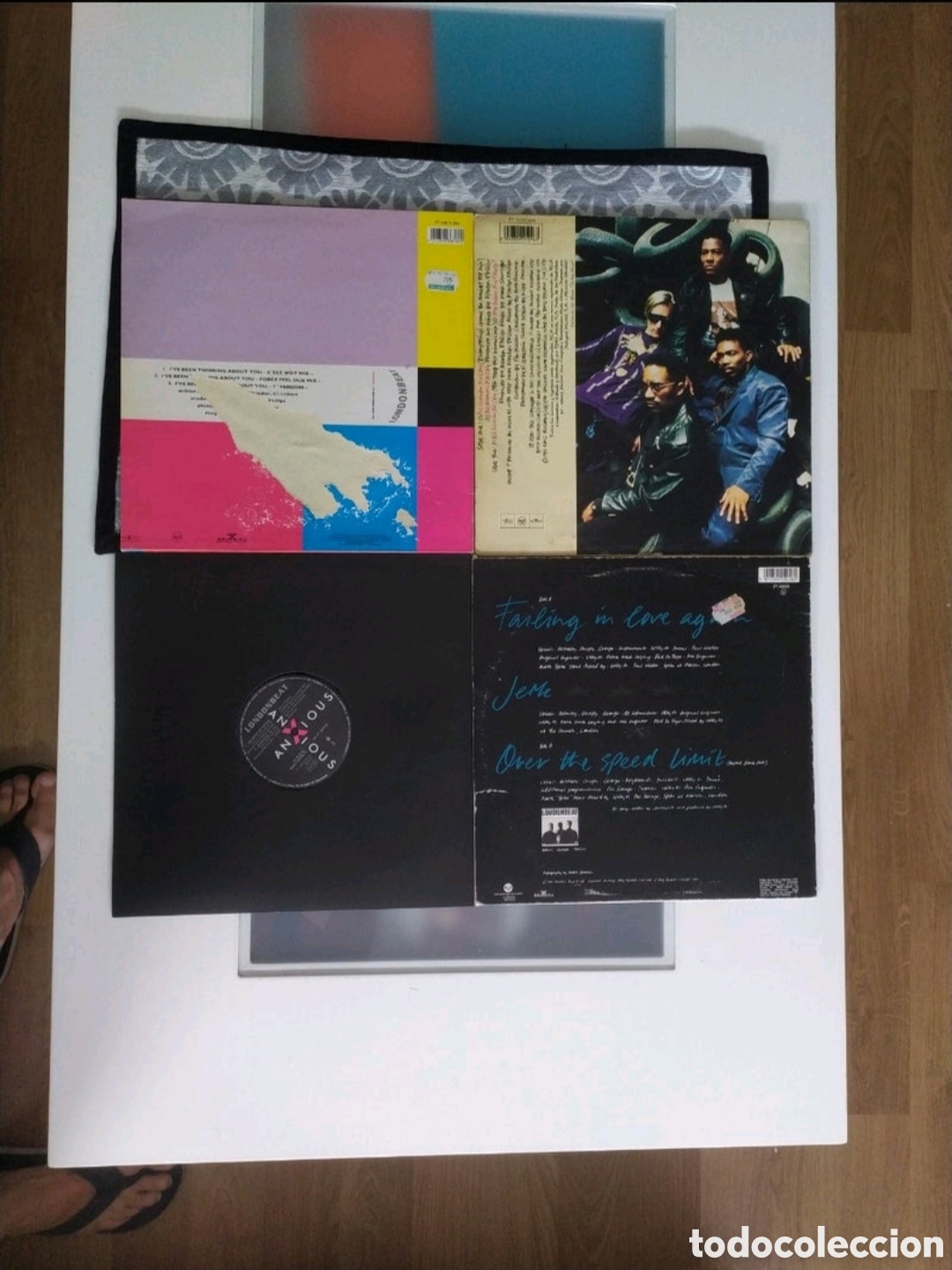 Discos de vinilo: Lote 4 Maxi singles Londonbeat - Foto 2