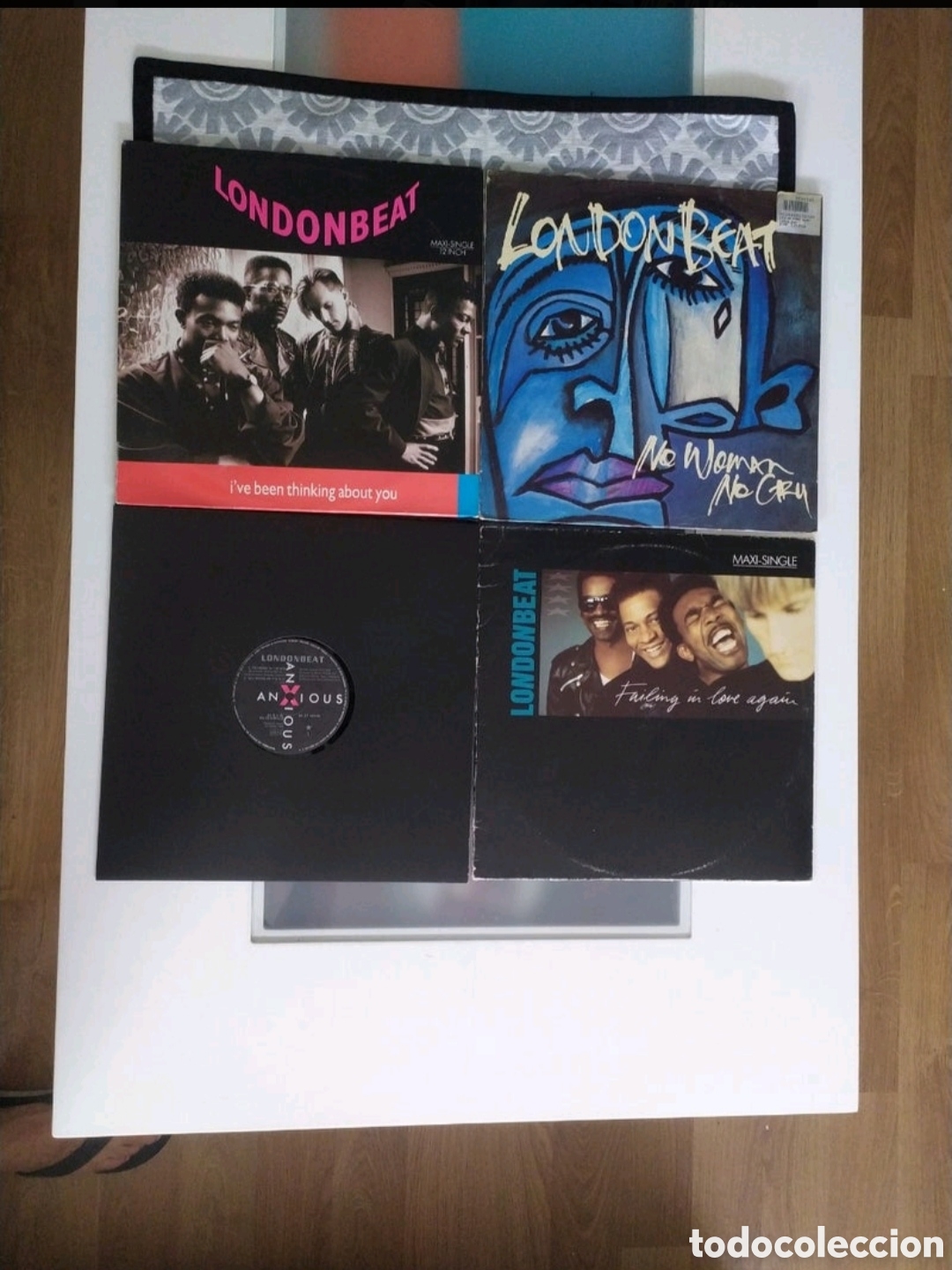 Discos de vinilo: Lote 4 Maxi singles Londonbeat - Foto 1