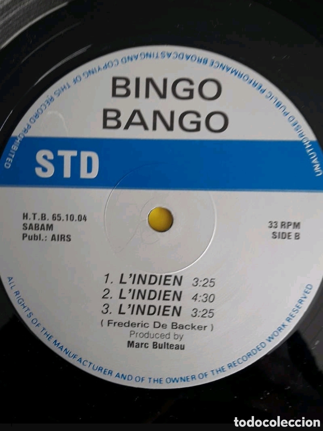 Discos de vinilo: Maxi single Bingo Bongo. Lindien - Foto 4