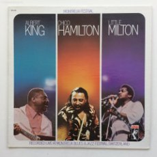 Discos de vinilo: ALBERT KING / CHICO HAMILTON / LITTLE MILTON – MONTREUX FESTIVAL , USA STAX