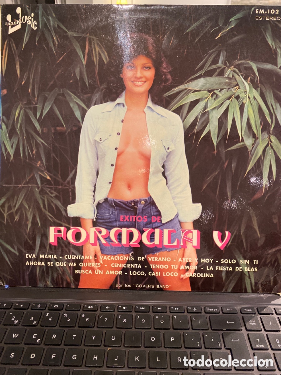 Discos de vinilo: EXITOS DE FORMULA V - POR LO COVERS BAND LP VERSIONES 1976 - Foto 1