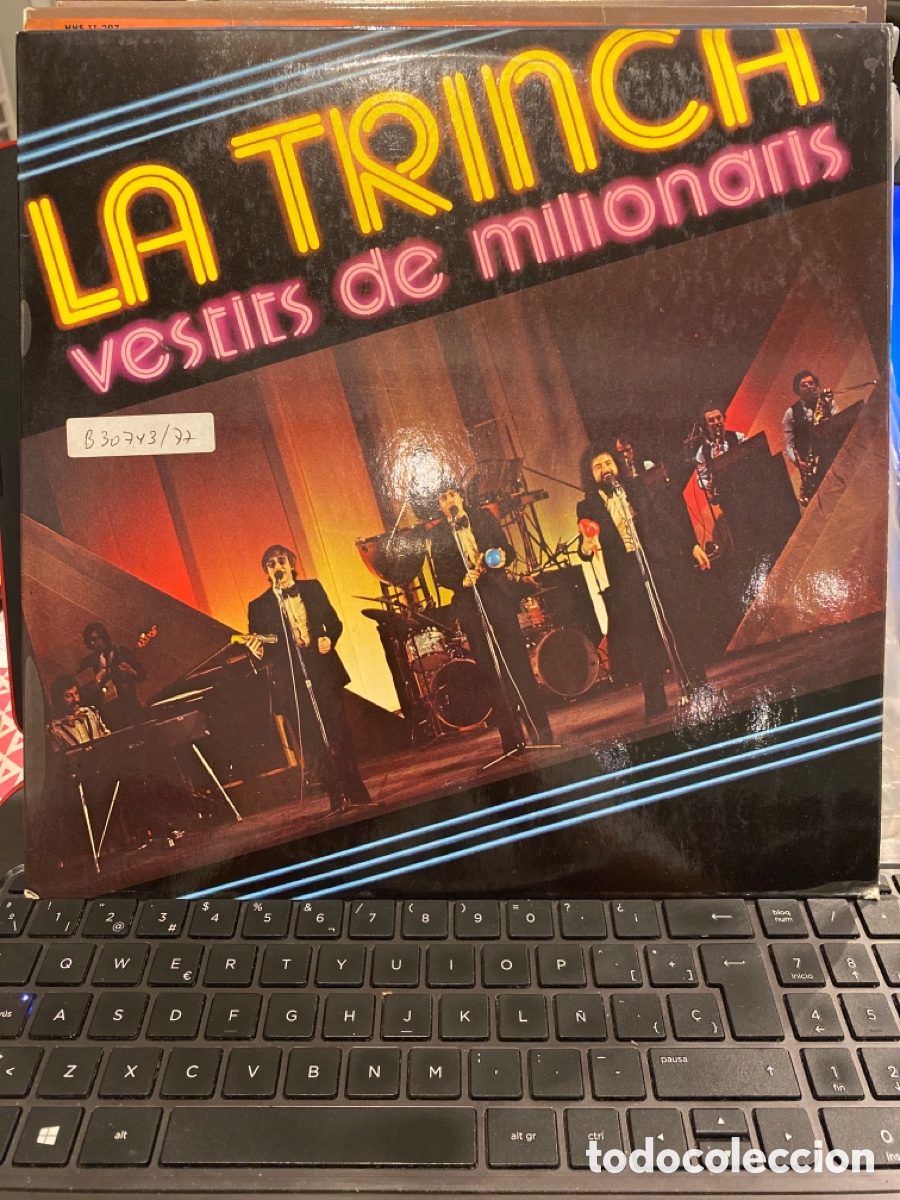 Discos de vinilo: LA TRINCA - VESTITS DE MILLONARIS LP - Foto 1