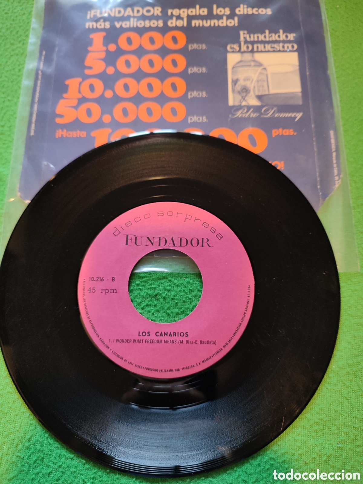 Discos de vinilo: Los Canarios - Free yourself - Foto 2