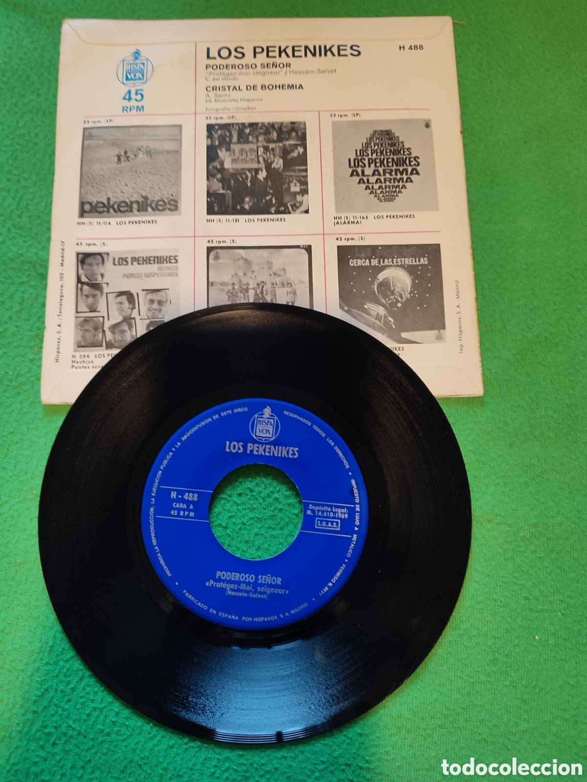 Discos de vinilo: Los Pekenikes - Poderoso se&ntilde;or - Foto 2