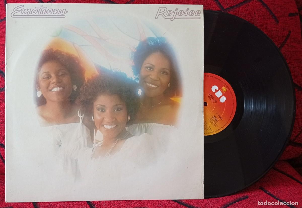 Discos de vinilo: EMOTIONS ** Rejoice ** VINILO LP ORIGINAL 1977 - Foto 1