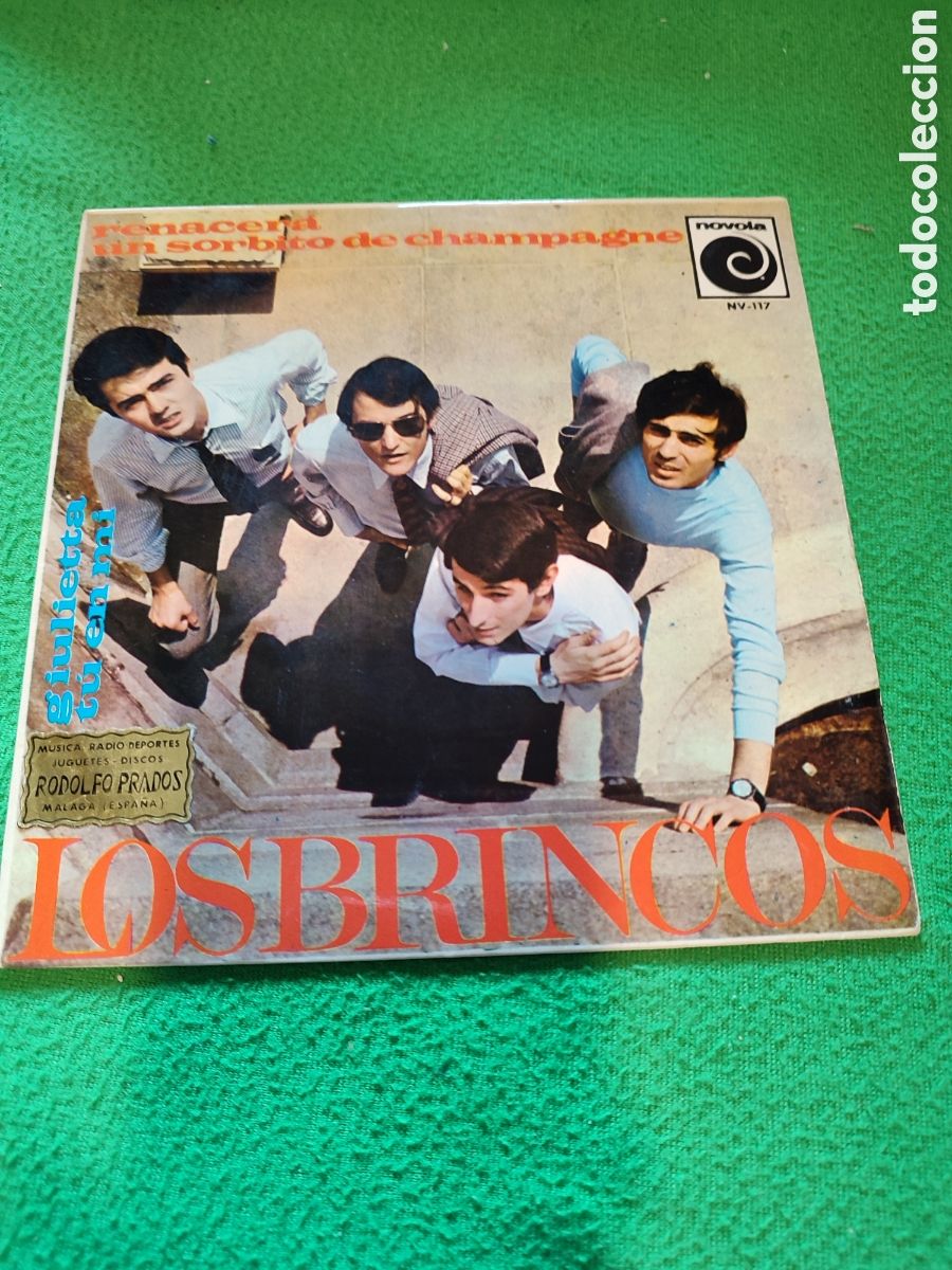 Discos de vinilo: Los Brincos - Renacer&aacute;+ 3 - Foto 1