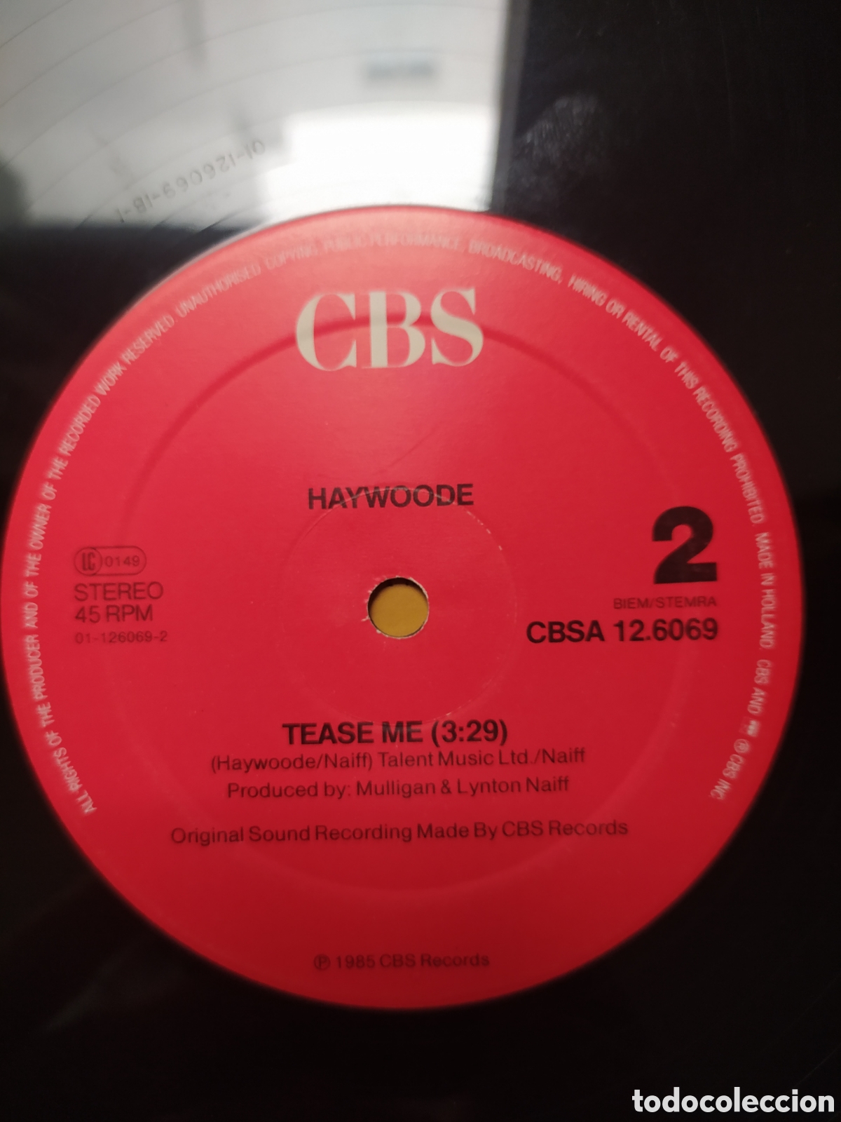 Discos de vinilo: Maxi single Haywoode. Roses (Extended Version) - Foto 4