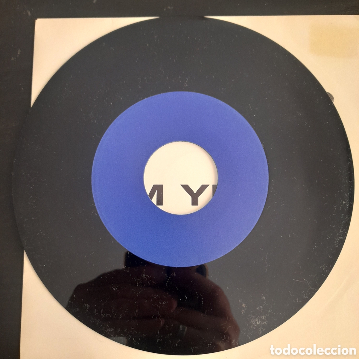 Discos de vinilo: Los Berrones &ndash; Num Yes Tu. 1990. Vinilo, 7&rdquo;, Single Sided, Promo - Foto 4