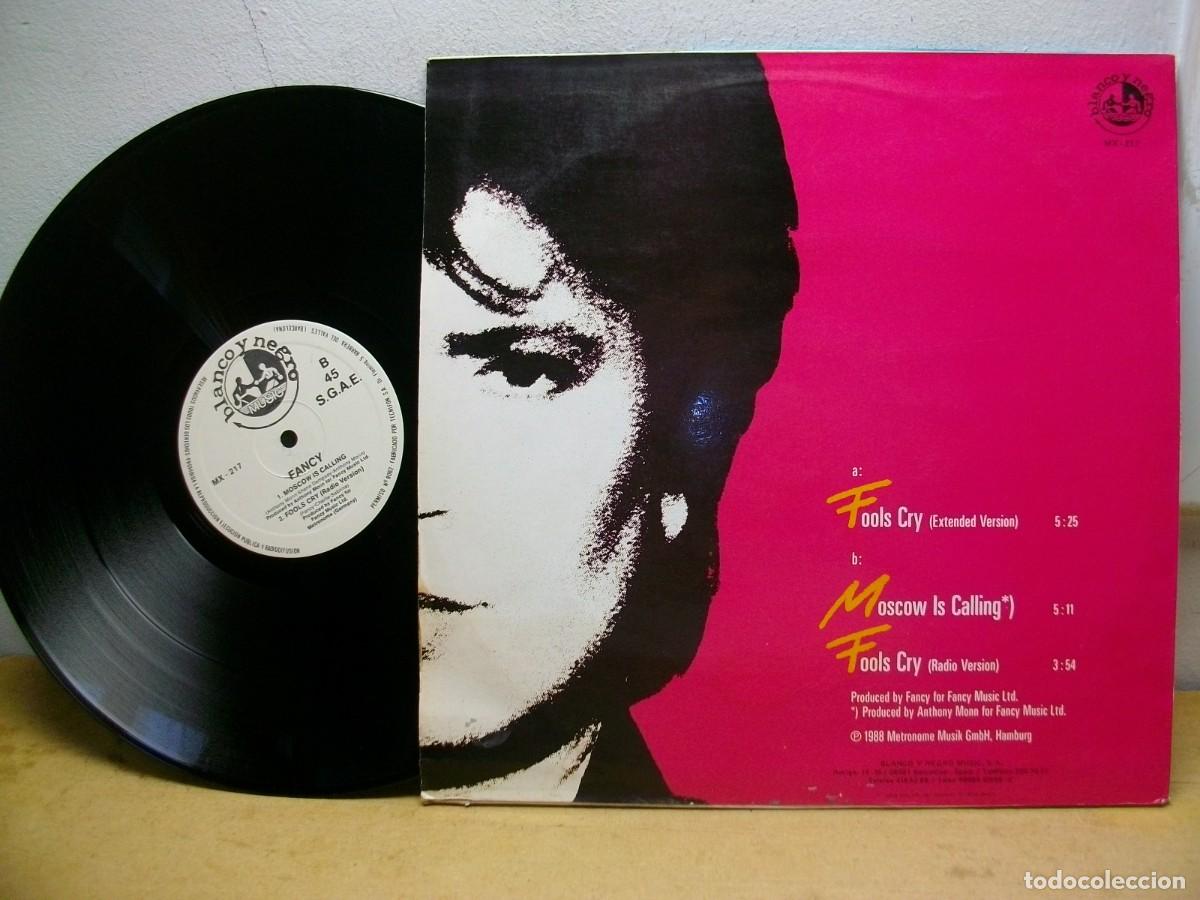 Discos de vinilo: Fancy &ndash; Fools Cry MAXI 45 RPM LP - Foto 2