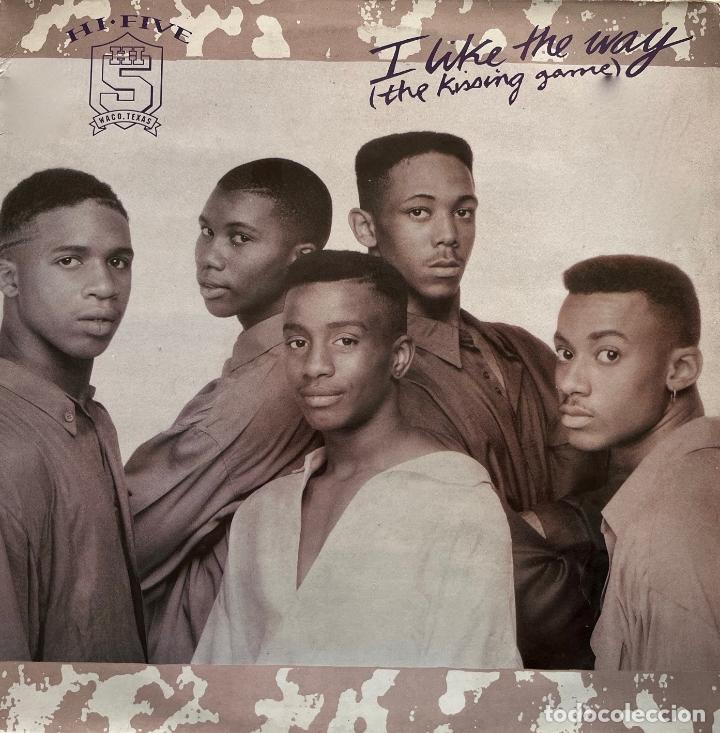 Discos de vinilo: HI - FIVE. I LIKE THE WAY. MAXI SINGLE 3 TEMAS - Foto 1