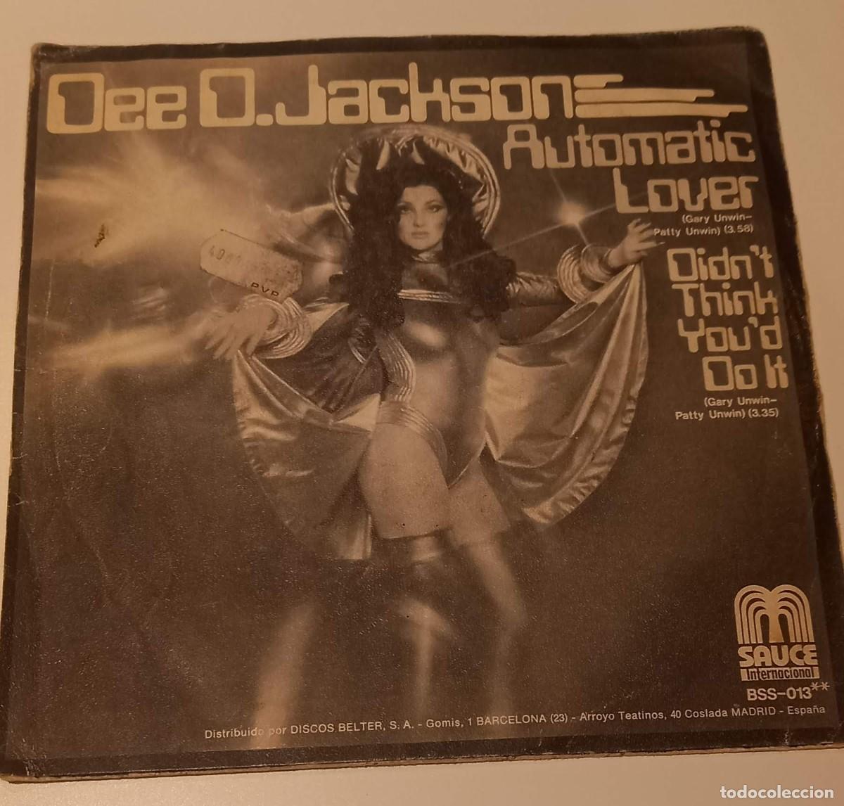 Discos de vinilo: Dee D. Jackson.Automatic Lover. Vinilo Single 7&rdquo;. Estado Good+/Vg.1978.R - Foto 1