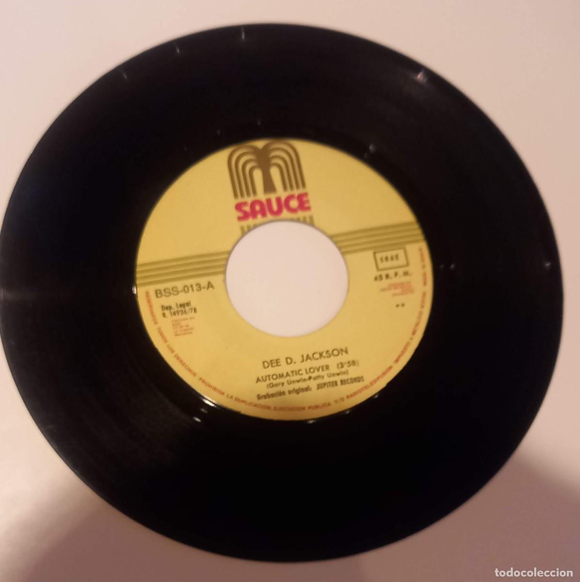 Discos de vinilo: Dee D. Jackson.Automatic Lover. Vinilo Single 7&rdquo;. Estado Good+/Vg.1978.R - Foto 3