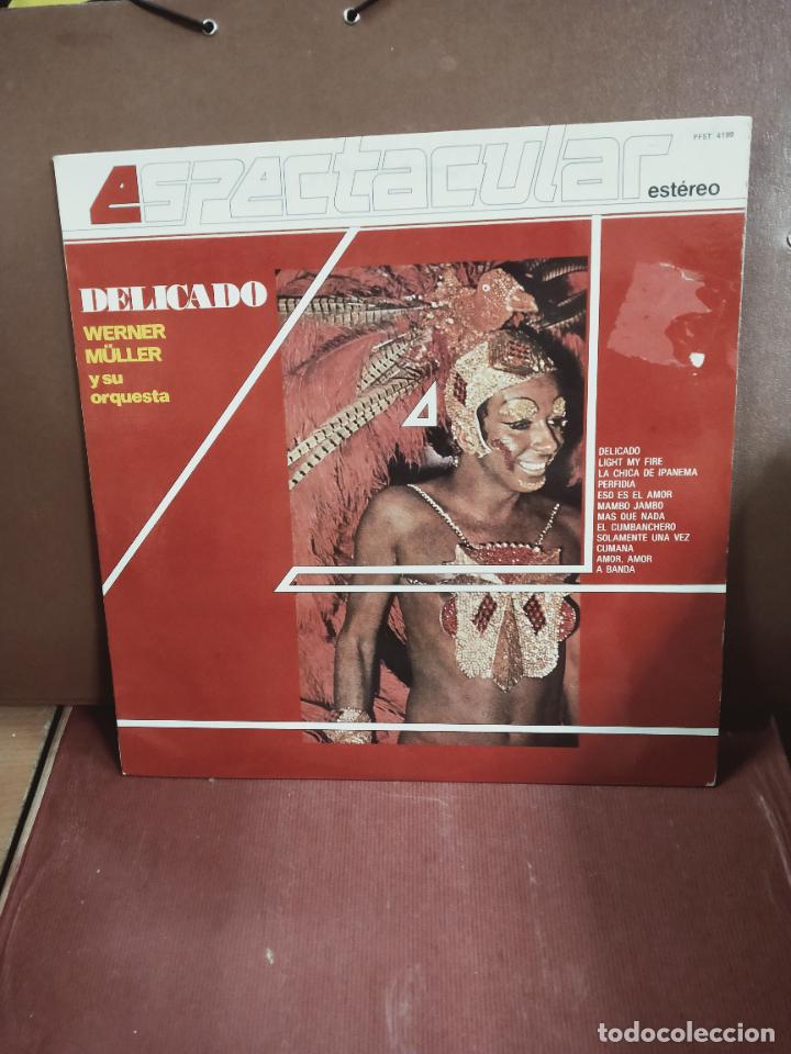 Discos de vinilo: WERNER M&Uuml;LLER Y SU ORQUESTA - DELICADO - LP DECCA 1982 - Foto 1