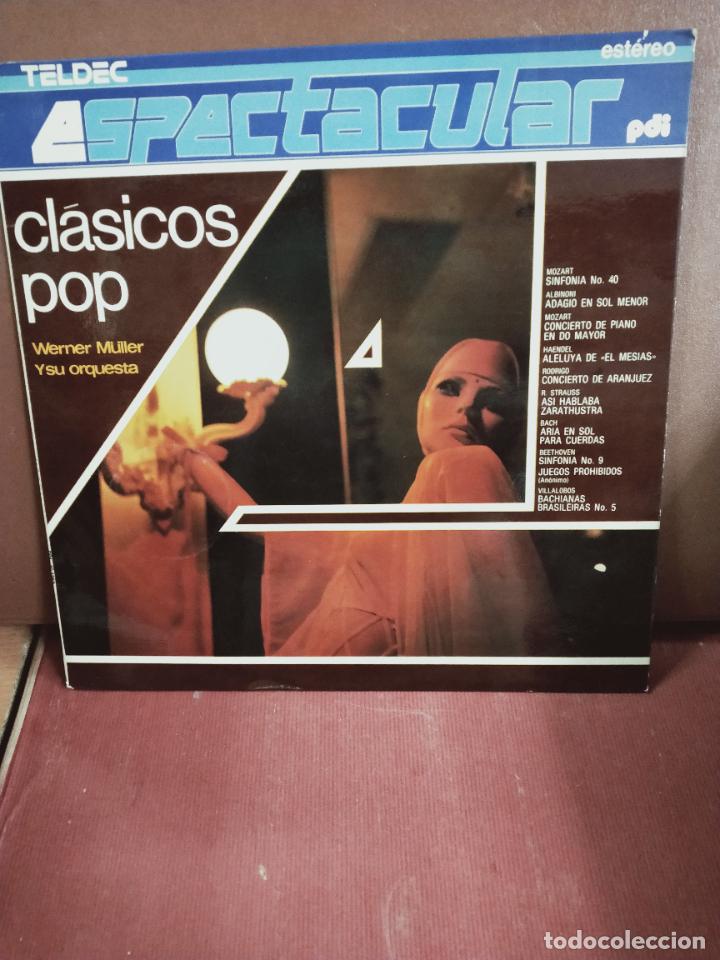 Discos de vinilo: WERNER M&Uuml;LLER Y SU ORQUESTA - CLASICOS POP - LP TELDEC 1987 - Foto 1