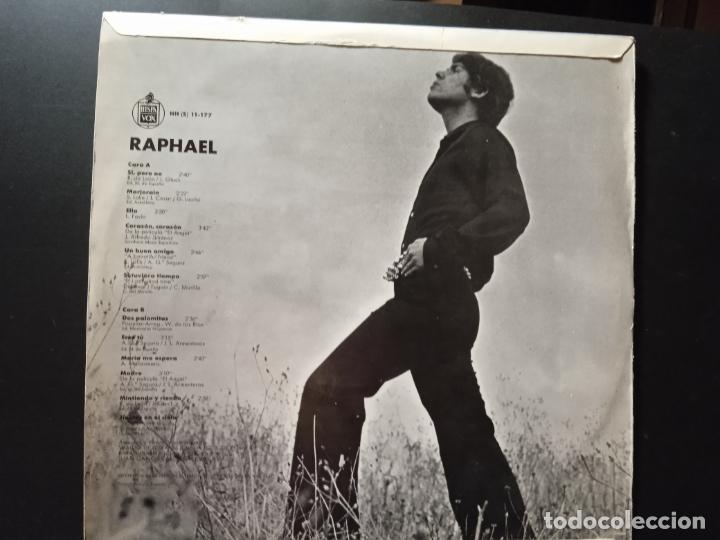 Discos de vinilo: RAPHAEL AQU&Iacute; ! LP SPAIN 1969 PDELUXE - Foto 2