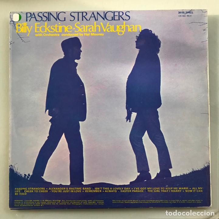 Discos de vinilo: Billy Eckstine / Sarah Vaughan. Passing Strangers. - Foto 2