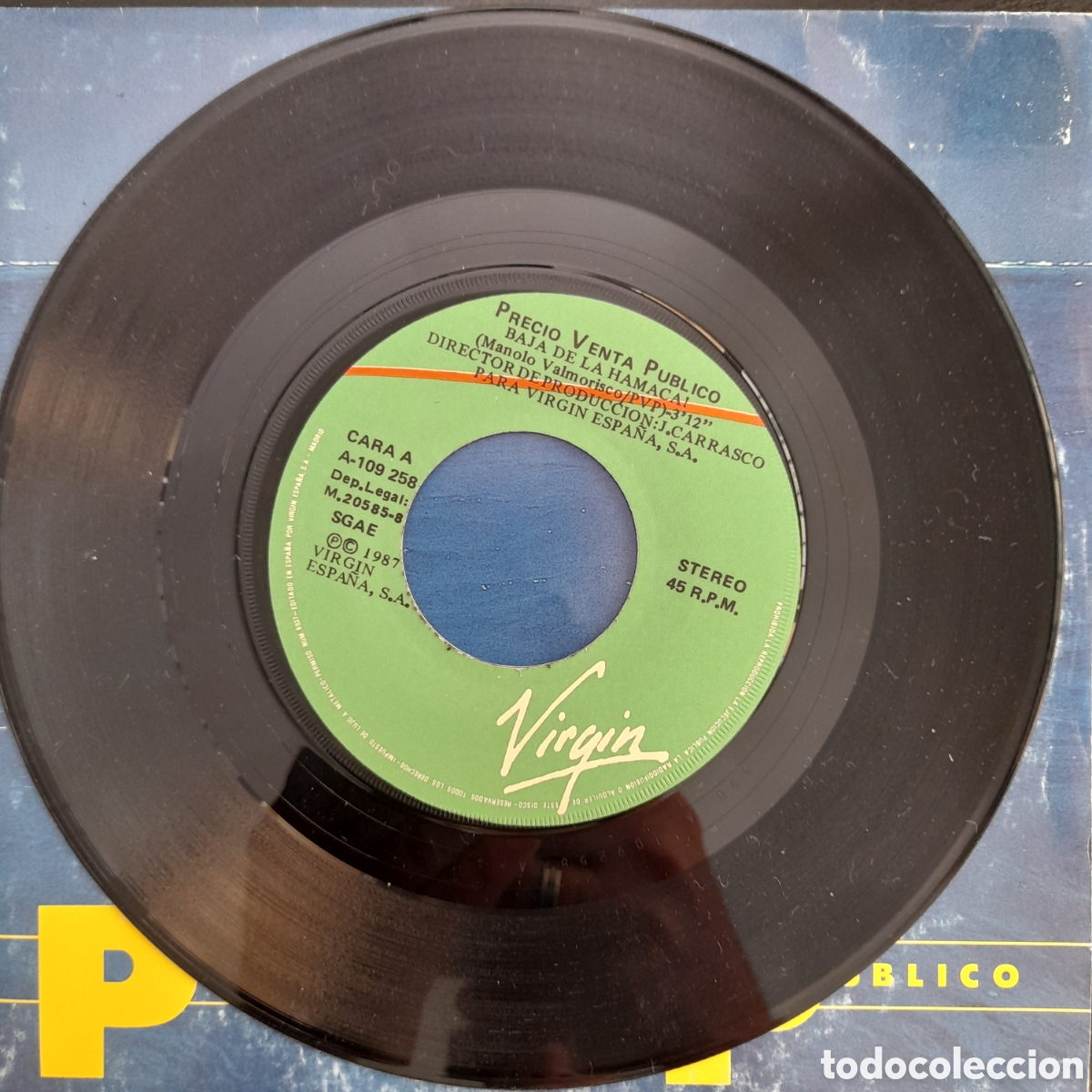 Discos de vinilo: P.V.P. &ndash; &iexcl;Baja De La Hamaca! Vinilo, 7&rdquo;, 45 RPM, Single - Foto 3