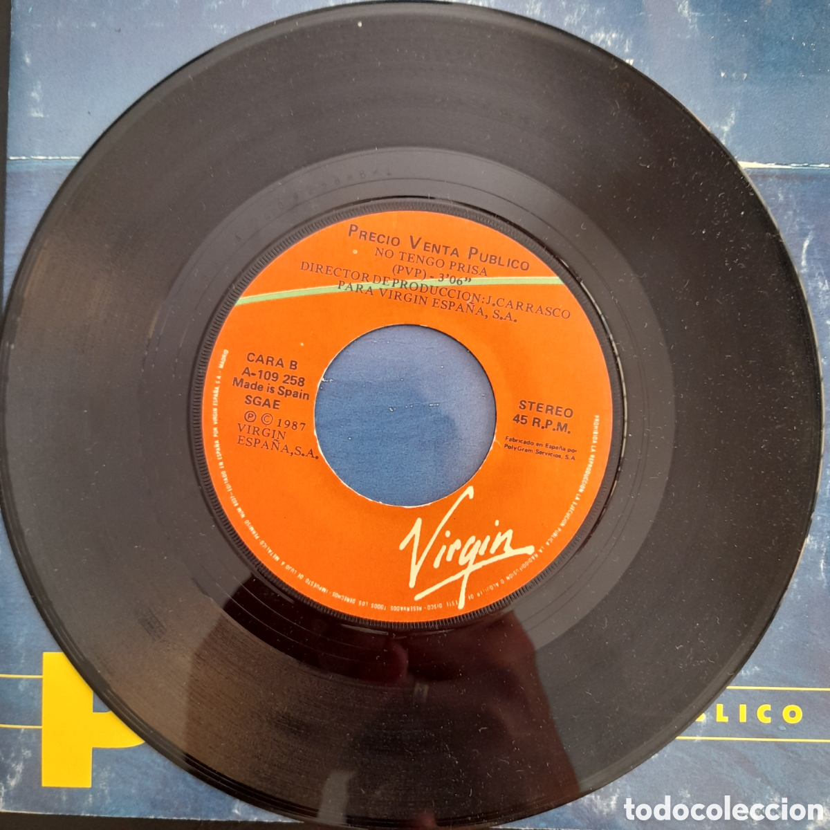 Discos de vinilo: P.V.P. &ndash; &iexcl;Baja De La Hamaca! Vinilo, 7&rdquo;, 45 RPM, Single - Foto 4