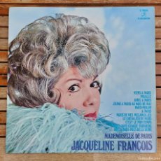 Discos de vinilo: DISCO - VINILO - LP - JACQUELINE FRANÇOIS - MADEMOISELLE DE PARÍS - COLUMBIA C 7800 - 1970