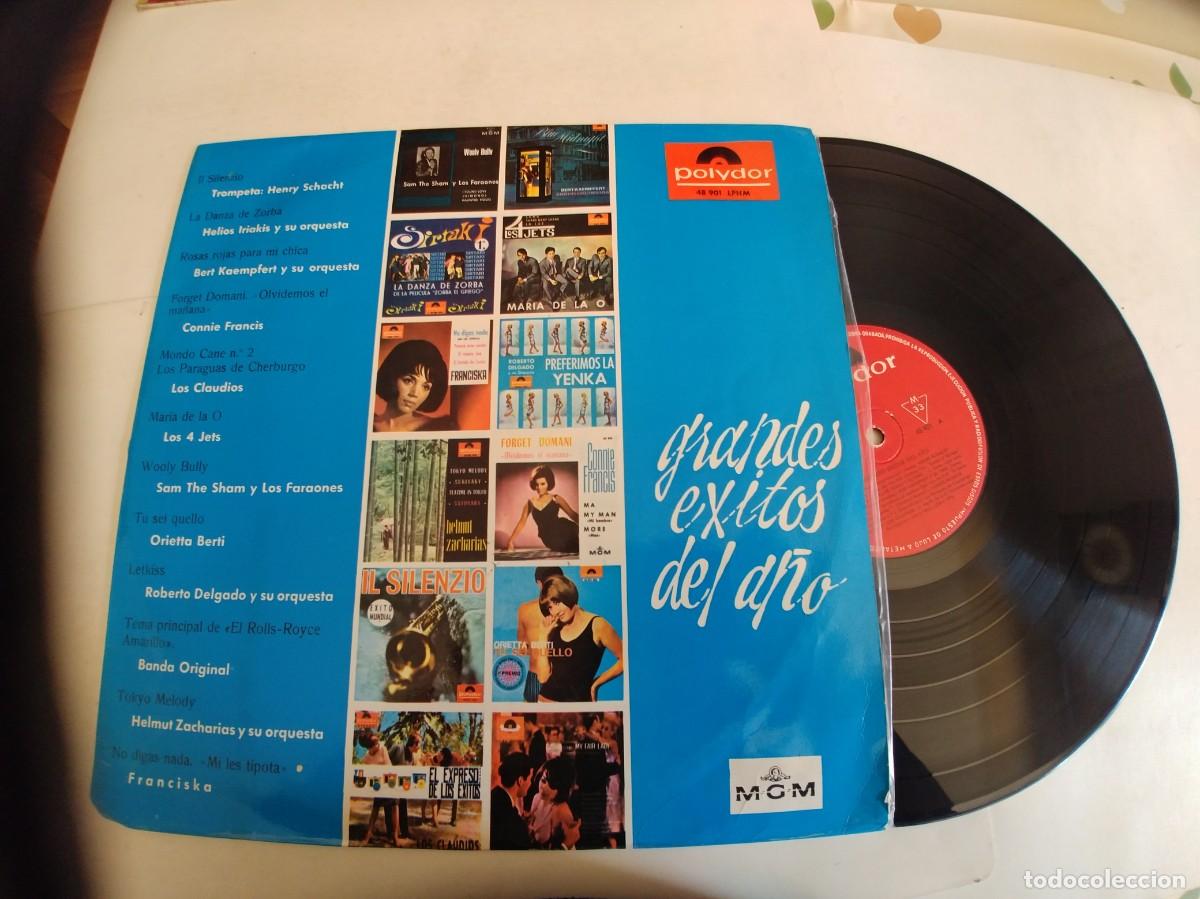 Discos de vinilo: GRANDES EXIITOS DEL A&Ntilde;O-LP POLYDOR 1965 - Foto 1