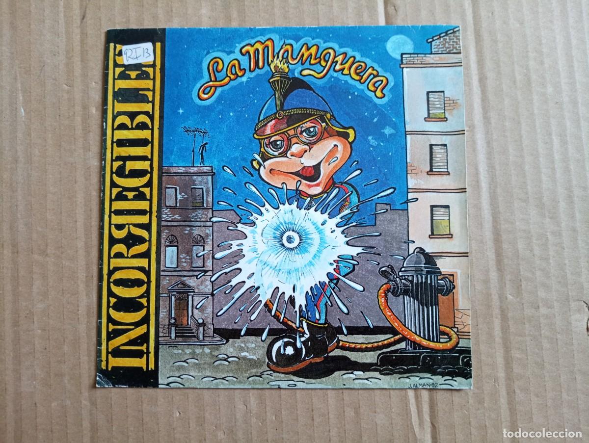 Discos de vinilo: INCORREGIBLES - LA MANGUERA SINGLE 1992 - Foto 1