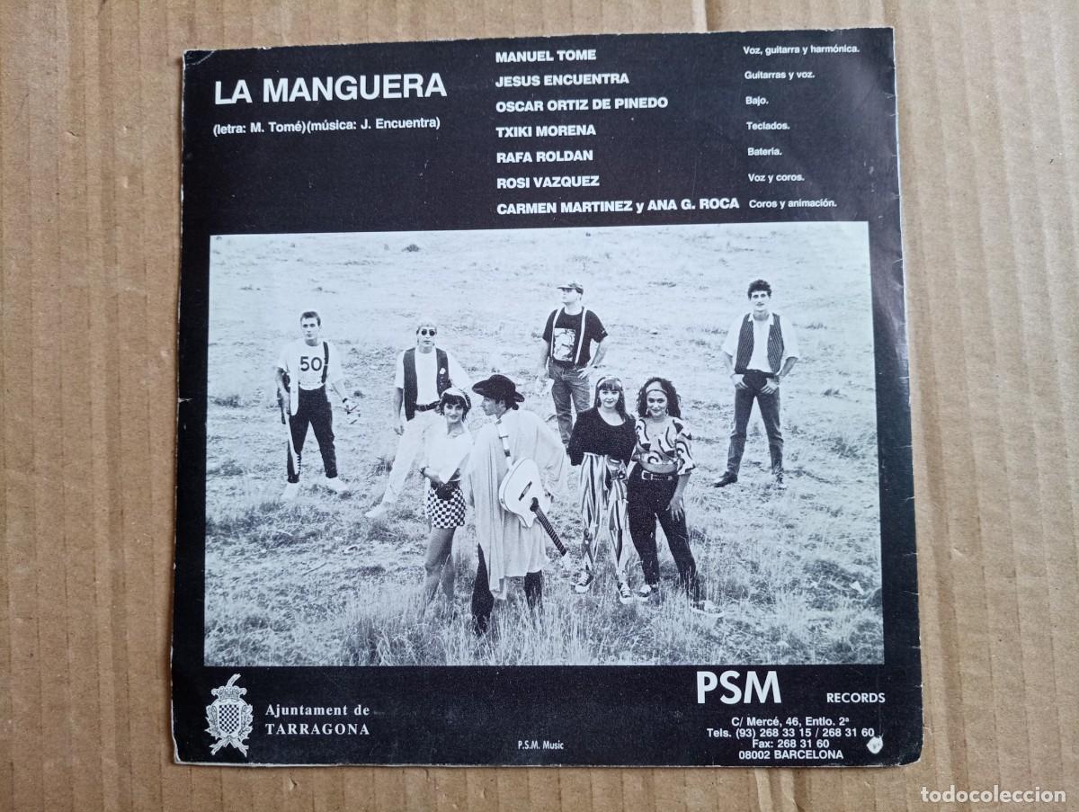 Discos de vinilo: INCORREGIBLES - LA MANGUERA SINGLE 1992 - Foto 3