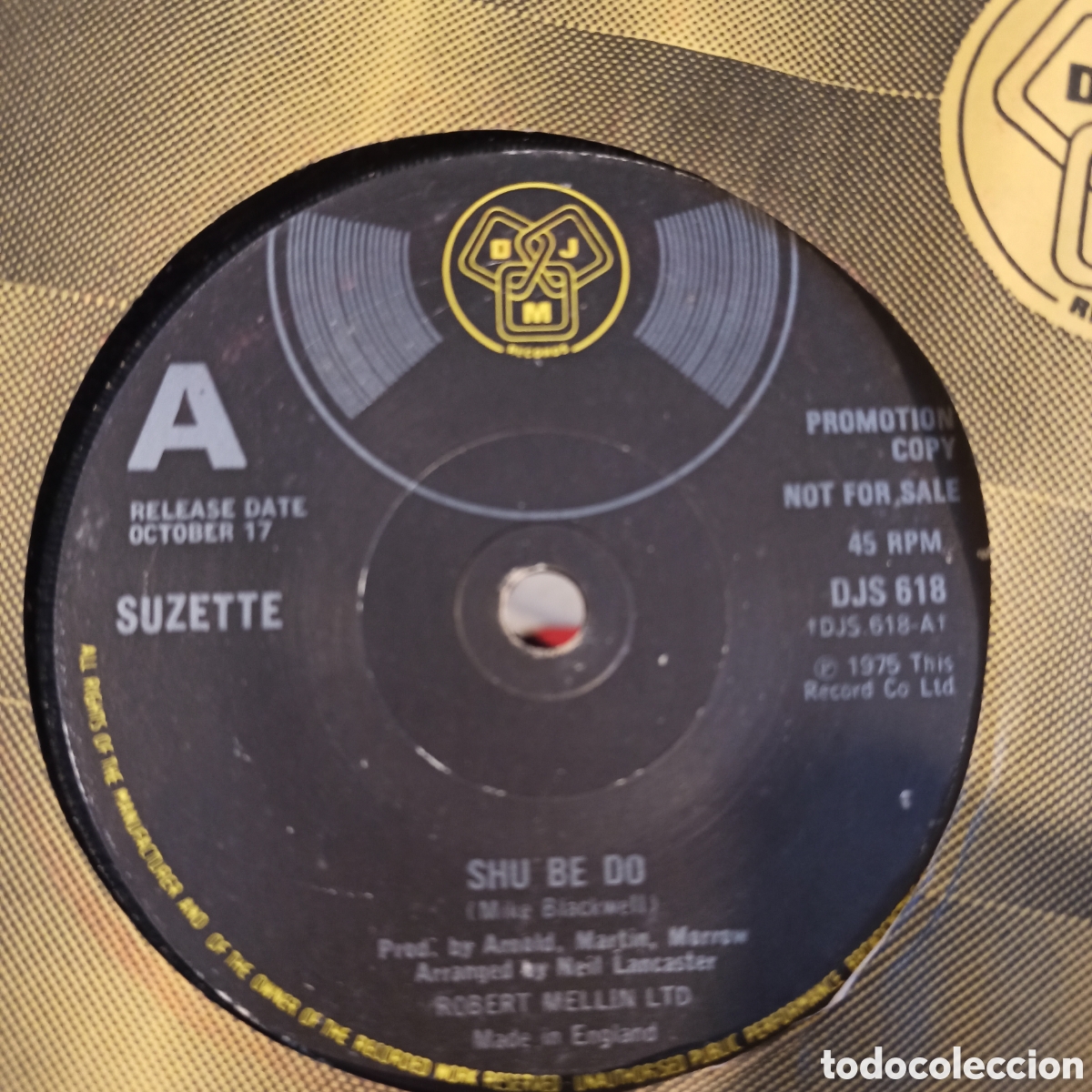 Discos de vinilo: Suzette &lrm;&ndash; Shu Be Do (Promo) - Foto 1