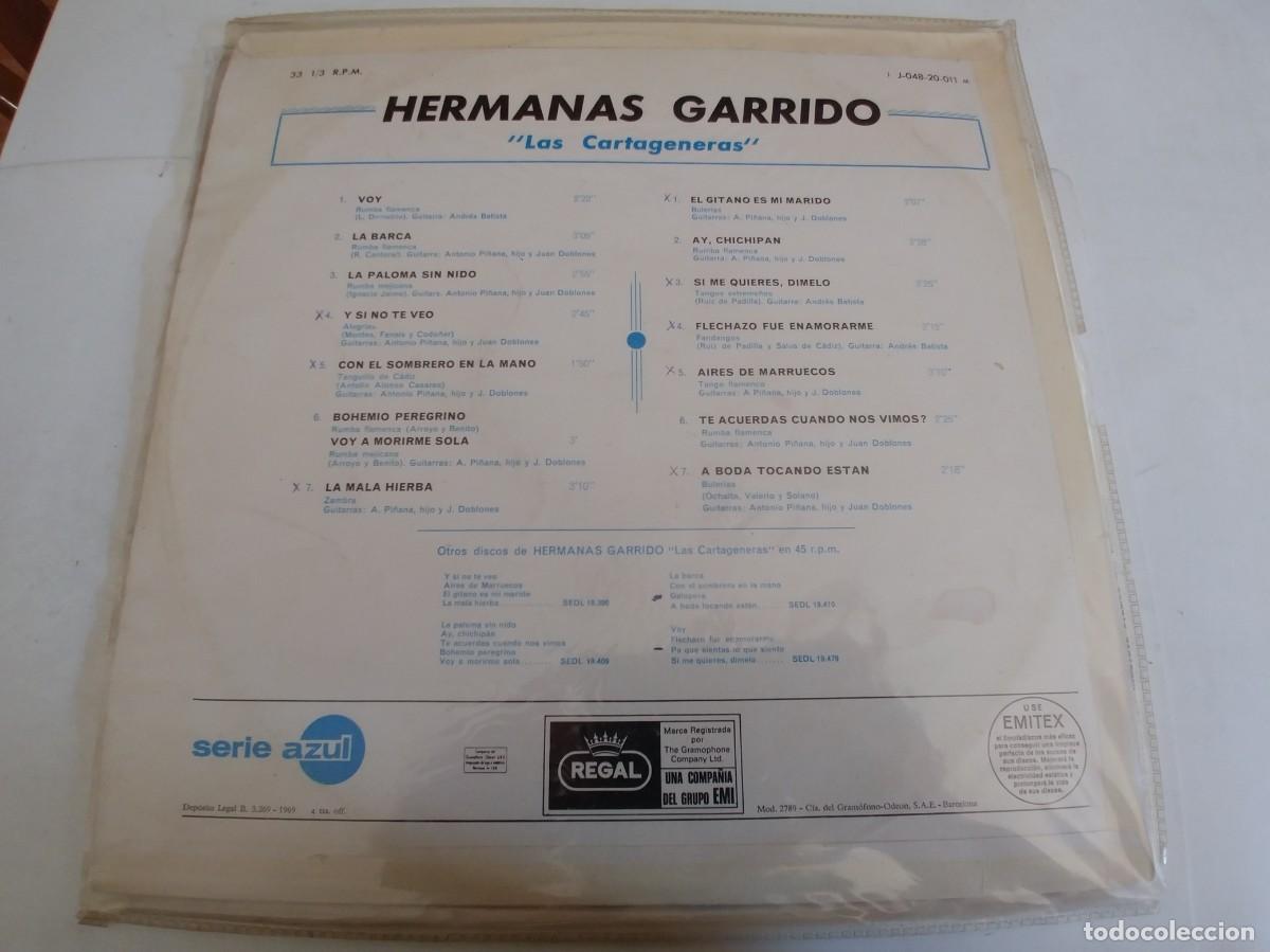 Discos de vinilo: HERMANAS GARRIDO-LP 1969 - Foto 2