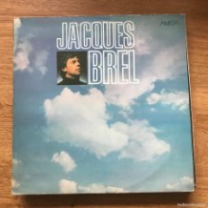 Discos de vinilo: JACQUES BREL - JACQUES BREL - LP AMIGA RDA 1983