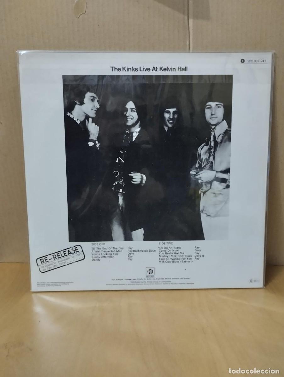 Discos de vinilo: THE KINKS ---- LIVE AT KELVIN HALL - Foto 2