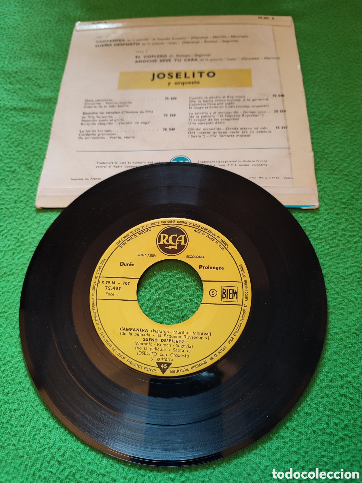 Discos de vinilo: Joselito - Campanera+ 3 - Foto 2